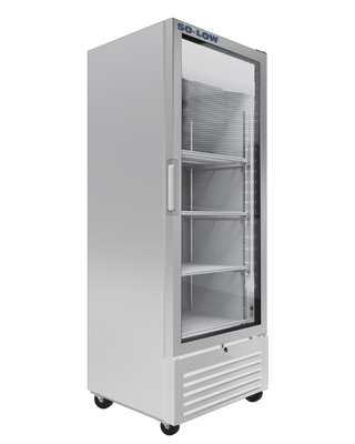 White So-Low DH4-15GD LAB AND PHARMACY REFRIGERATOR with glass door on a white background
