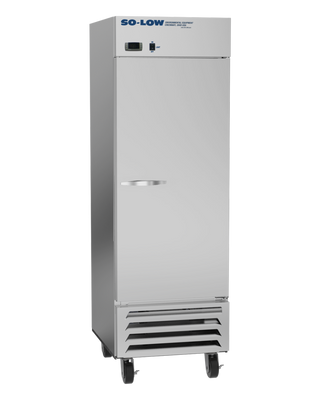 So-Low DH4-23SD-SS Lab and Pharmacy Refrigerator, 2ºC to 8ºC, 23 cu.ft. on a white background
