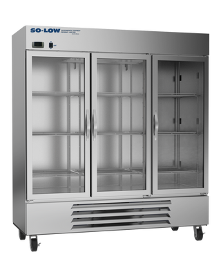 So-Low DH4-72GD-SS Lab and Pharmacy Refrigerator, 2ºC to 8ºC, 72 cu.ft.