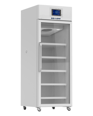 So-Low DHK4-23GD-T Lab and Pharmacy Refrigerator, 2ºC to 8ºC, 23 cu.ft.