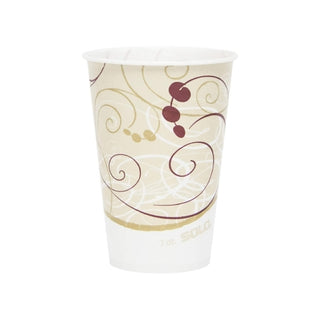 Drinking Cup Solo® 7 oz. Symphony® Print Wax Coated Paper Disposable (CS)