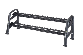 SportsArt A901 Dumbbell Rack, 2860 lbs Max Weight Storage