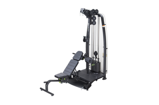 SportsArt A93 Performance Gym Functional Trainer Tower with Optional Bench, 154 lbs Weight Stack