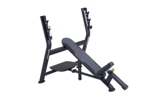 SportsArt A998 Free Weight Series combines Olympic Incline Bench, Welded Steel Frame