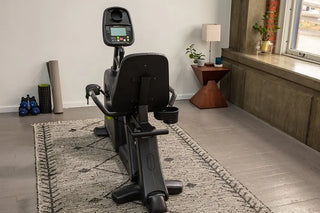 SportsArt C55R Residential Recumbent Cycle with White Backlit Display, 330 lbs Max User Weight, 14 Levels Resistance