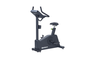 SportsArt C565U Self-Powered Upright Cyclewith LED Console, 400 lbs Max User Weight, 14 Levels Resistance