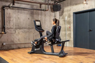 SportsArt C574R-13 Recumbent Cycle with 13" SENZA Touchscreen, 450 lbs Max User Weight, 40 Levels Resistance