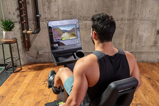 SportsArt C574R-13 Recumbent Cycle with 13" SENZA Touchscreen, 450 lbs Max User Weight, 40 Levels Resistance
