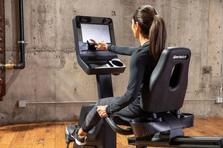 SportsArt C574R-13 Recumbent Cycle with 13" SENZA Touchscreen, 450 lbs Max User Weight, 40 Levels Resistance