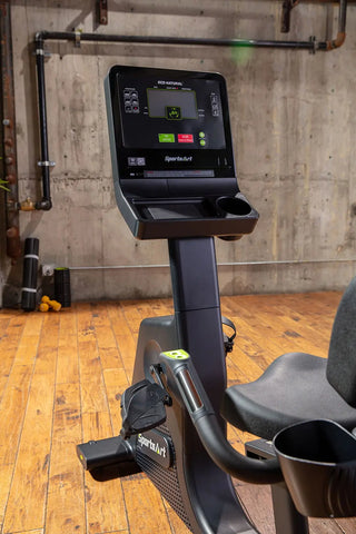 SportsArt C574R Self-Powered Recumbent Cycle, 450 lbs Max User Weight, 40 Levels Resistance