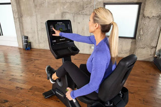 SportsArt C574R Self-Powered Recumbent Cycle, 450 lbs Max User Weight, 40 Levels Resistance