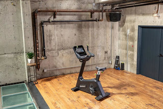 SportsArt C574U-13 Upright Cycle with 13" SENZA Touchscreen, 450 lbs Max User Weight, 40 Levels Resistance