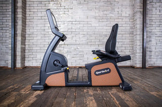 SportsArt C576R-16 Recumbent Cycle with 16-inch SENZA Touchscreen, 500 lbs Max User Weight, 40 Levels Resistance