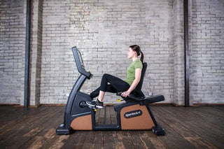 SportsArt C576R-16 Recumbent Cycle with 16-inch SENZA Touchscreen, 500 lbs Max User Weight, 40 Levels Resistance