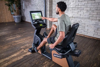 SportsArt C576R-16 Recumbent Cycle with 16-inch SENZA Touchscreen, 500 lbs Max User Weight, 40 Levels Resistance
