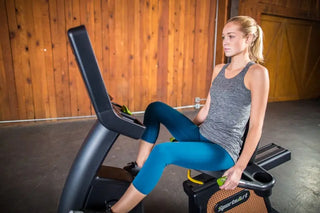 SportsArt C576R Self-Powered Recumbent Cycle with LCD Console, 500 lbs Max User Weight, 40 Levels Resistance