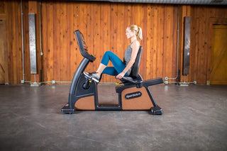 SportsArt C576R Self-Powered Recumbent Cycle with LCD Console, 500 lbs Max User Weight, 40 Levels Resistance