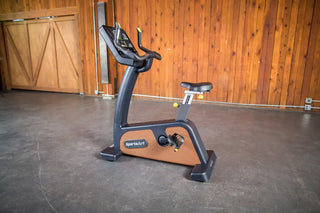 SportsArt C576U Upright Self-Powered Cycle with LCD Console, 500 lbs Max User Weight, 40 Levels Resistance