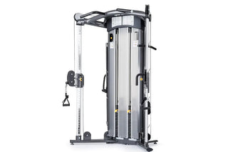 SportsArt DS972 Dual Stack Functional Trainer, Adjustable 2:1 and 4:1 Pulley Ratios, 200 lbs Weight Stack (One Stack)