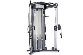 SportsArt DS972 Dual Stack Functional Trainer, Adjustable 2:1 and 4:1 Pulley Ratios, 200 lbs Weight Stack (One Stack)