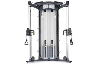SportsArt DS972 Dual Stack Functional Trainer, Adjustable 2:1 and 4:1 Pulley Ratios, 200 lbs Weight Stack (One Stack)