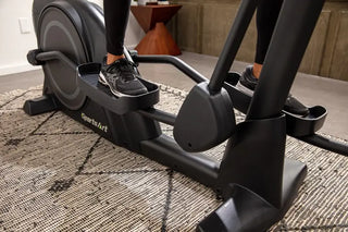 SportsArt E80C Elliptical with White Backlit Display, 330 lbs Max User Weight, 19" Stride Length