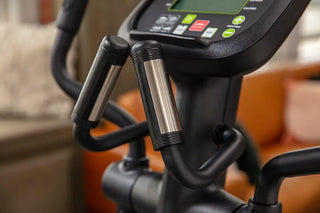 SportsArt E80C Elliptical with White Backlit Display, 330 lbs Max User Weight, 19" Stride Length