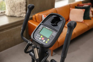 SportsArt E80C Elliptical with White Backlit Display, 330 lbs Max User Weight, 19" Stride Length