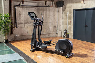 SportsArt E874-13 Elliptical with 13" SENZA Touchscreen, 450 lbs Max User Weight, 17"–29" Stride Length