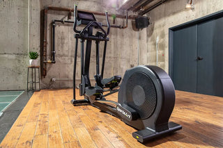 SportsArt E874-13 Elliptical with 13" SENZA Touchscreen, 450 lbs Max User Weight, 17"–29" Stride Length