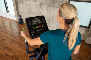 SportsArt E874 ECO-NATURAL Self-Powered Elliptical with LCD Console, 17"–29" Stride Length, 450 lbs Max User Weight