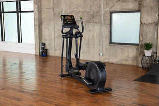 SportsArt E874 ECO-NATURAL Self-Powered Elliptical with LCD Console, 17"–29" Stride Length, 450 lbs Max User Weight