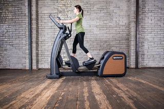 SportsArt E876-16 Elliptical with 16" SENZA Touchscreen, 17"–29" Stride Length, 500 lbs Max User Weight