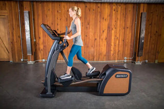 SportsArt E876 ECO-NATURAL Elliptical with LCD Console, 17"–29" Stride Length, 500 lbs Max User Weight
