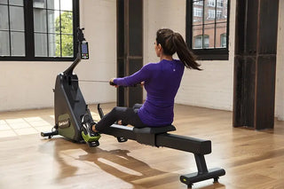 SportsArt G260 ECO-POWR Rower, 500 lbs Max User Weight, 10 Levels Resistance