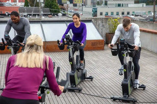SportsArt G516 ECO-POWR Indoor Cycle with LCD Digital Display, 350 lbs Max User Weight, 40 Levels Resistance