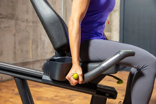 SportsArt G574R ECO-POWR Recumbent Cycle with Fingertip Controls, 450 lbs Max User Weight, 40 Levels Resistance