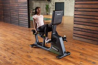 SportsArt G574R ECO-POWR Recumbent Cycle with Fingertip Controls, 450 lbs Max User Weight, 40 Levels Resistance