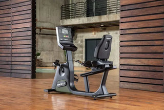 SportsArt G574R ECO-POWR Recumbent Cycle with Fingertip Controls, 450 lbs Max User Weight, 40 Levels Resistance