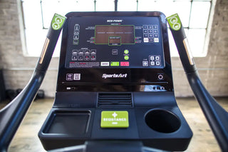SportsArt G576U ECO-POWR Upright Cycle with LCD Console and Toggle Controls, 500 lbs Max User Weight, 40 Levels Resistance