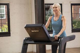 SportsArt G660 ECO-POWR Elite Non-Motorized Treadmill with Toggle Controls, Fixed 4° Incline Range
