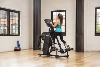 SportsArt G866 ECO-POWR Front-Drive Elliptical with Fingertip Controls, 500 lbs Max User Weight, 16"–28" Stride Length