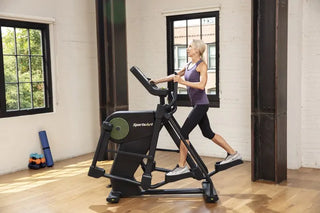 SportsArt G866 ECO-POWR Front-Drive Elliptical with Fingertip Controls, 500 lbs Max User Weight, 16"–28" Stride Length