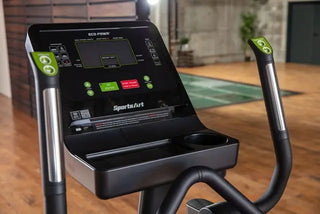 SportsArt G874 ECO-POWR Elliptical with Fingertip Controls, 450 lbs Max User Weight, 17"–29" Stride Length