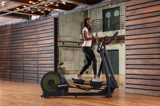 SportsArt G874 ECO-POWR Elliptical with Fingertip Controls, 450 lbs Max User Weight, 17"–29" Stride Length