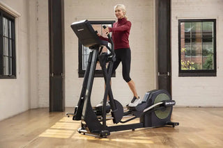 SportsArt G874 ECO-POWR Elliptical with Fingertip Controls, 450 lbs Max User Weight, 17"–29" Stride Length