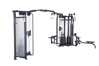 SportsArt MS-101 Selectorized Multi-Station, Main Frame and Cable Tower Station and Tricep Pushdown Station