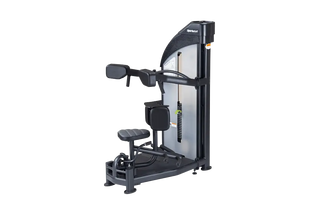 SportsArt P835 Performance Strength Series Rotary Torso, 176 lbs Cold Rolled Steel Weight Stack
