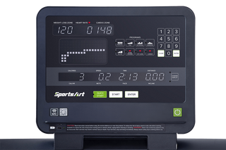 SportsArt T661 Treadmill, 400 lbs Max User Weight, 0–15% Incline Range