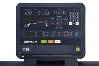 SportsArt T665 Treadmill with White LED Console, 450 lbs Max User Weight, 0–15% Incline Range